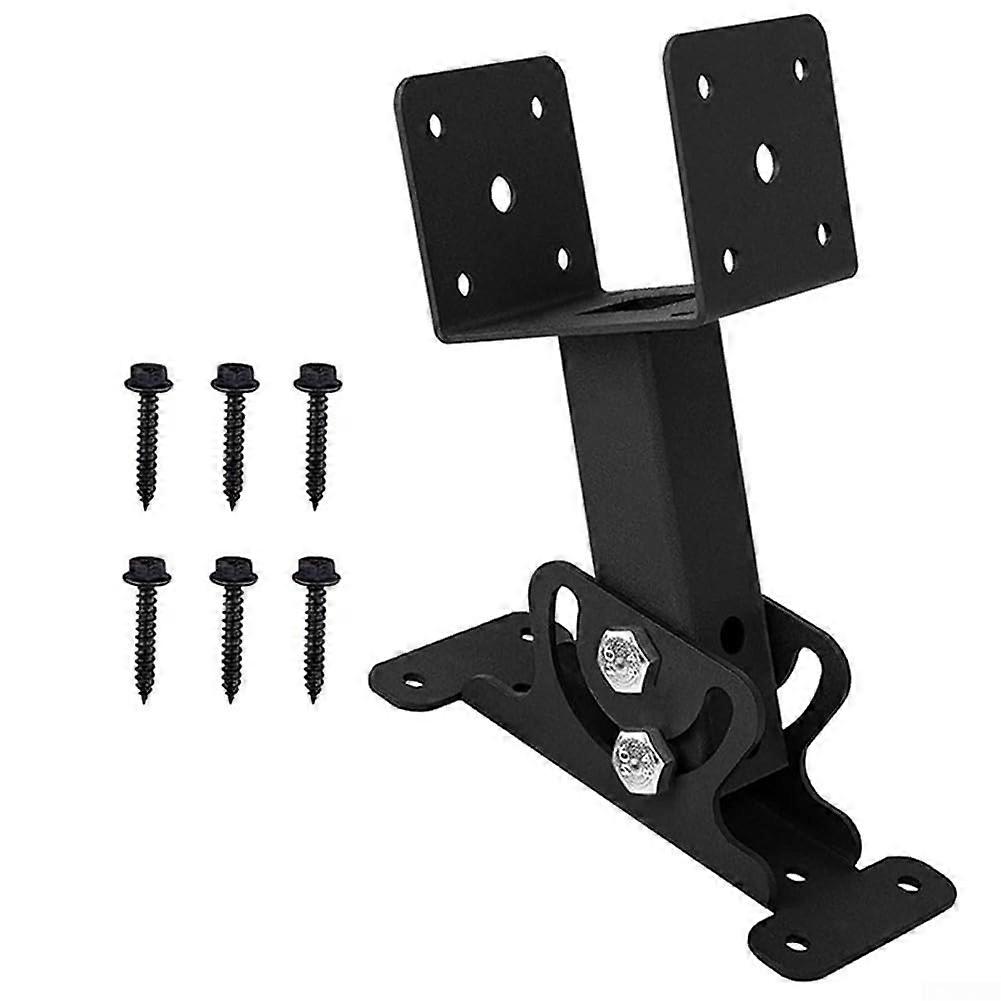 Pergola Roof Riser Kit Adjustable Metal Brackets Universal Fit For Secure Support And Flexibility