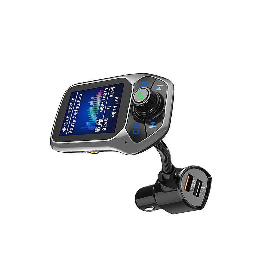 Car Mp3 Player Auto Music Player with Voltage Display 1Pcs