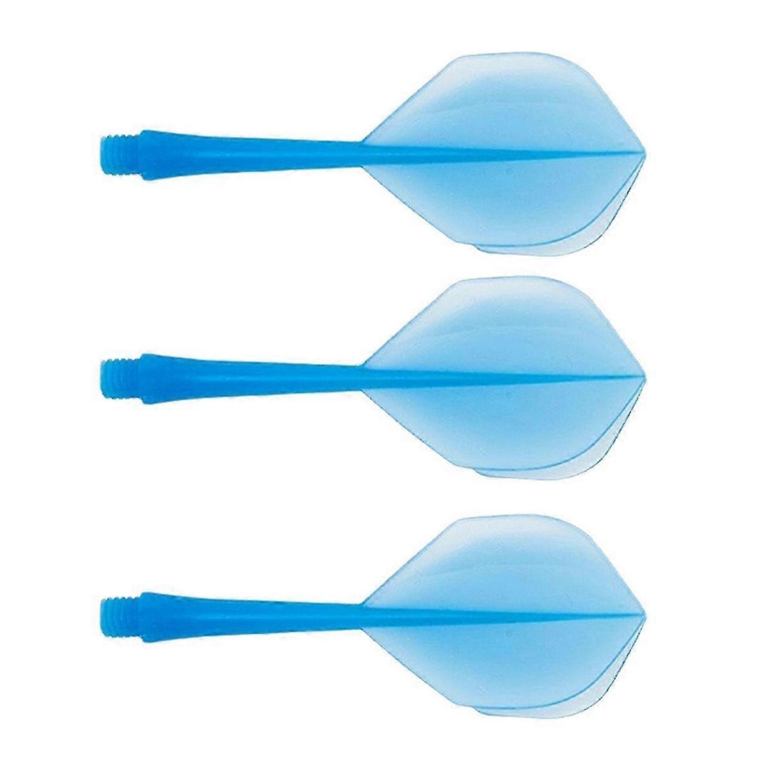 Threaded integrated dart wing tail anti-fall dart accessories blue