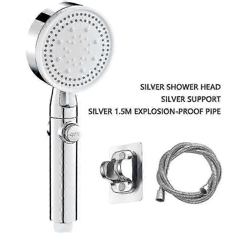 VAE Life Black Shower Head Water Saving 5 Modes Adjustable High Pressure Showerhead