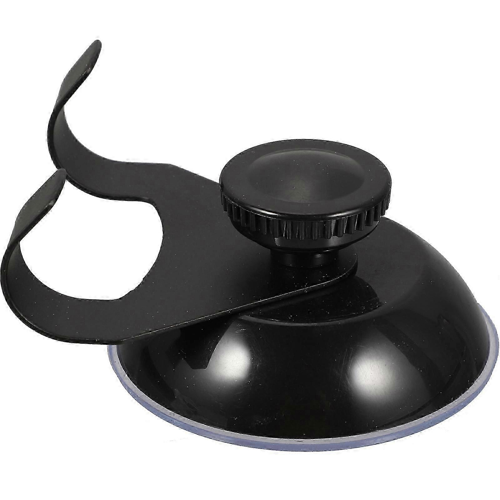 كبير شفط كأس هوك الثقيلة شماعات الحائط المطبخ الحمام أسود 7.5X5.8 سنتيمتر شفط فراغ 1 حزمة