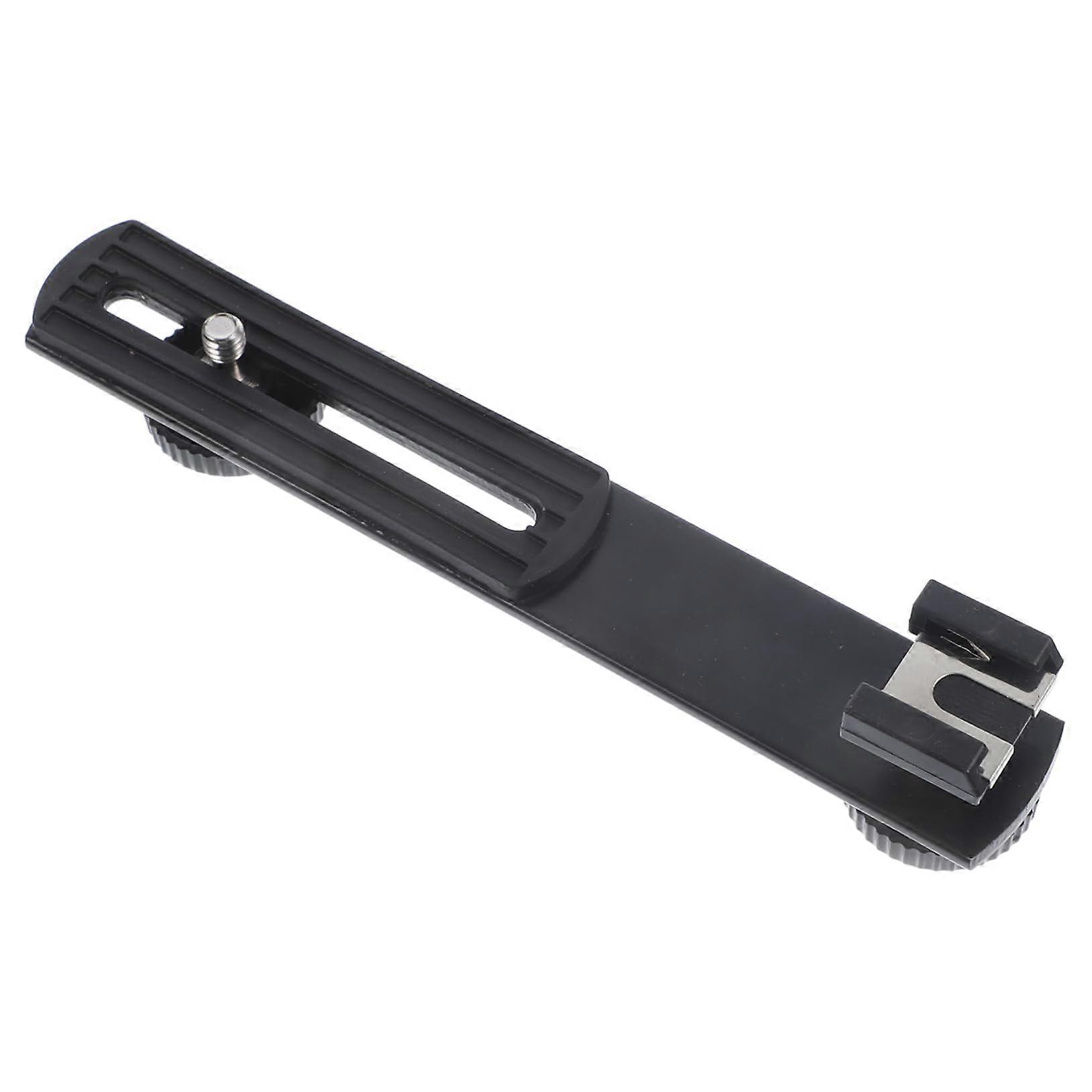 Adjustable Dualhead Microphone Stand Horizontal Bar Portable Fill Light Holder For DSLR Cameras And Lighting Equipment