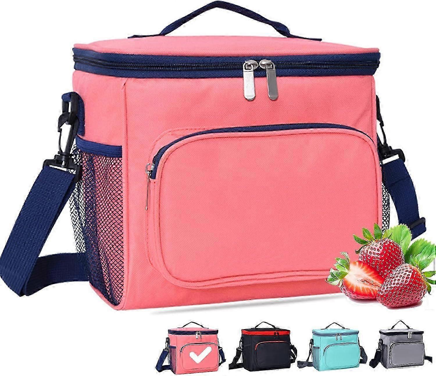 Insulated Lunch Bag with Dual Compartments - 11L Thermal Tote for Work and Picnics in the UK