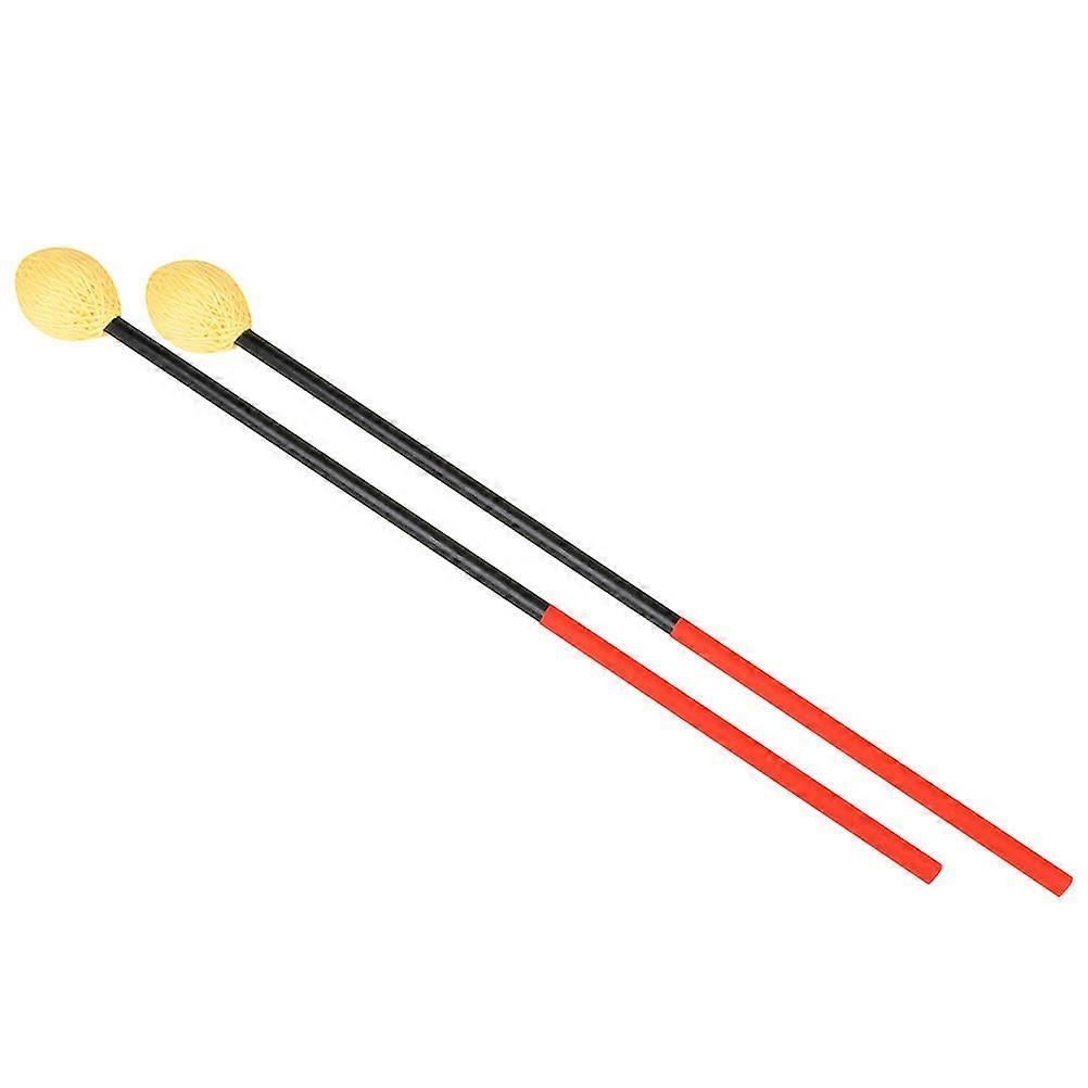 Percussion Mallets Carbon Fiber Marimba Hammer for Instrument Use 4Pcs