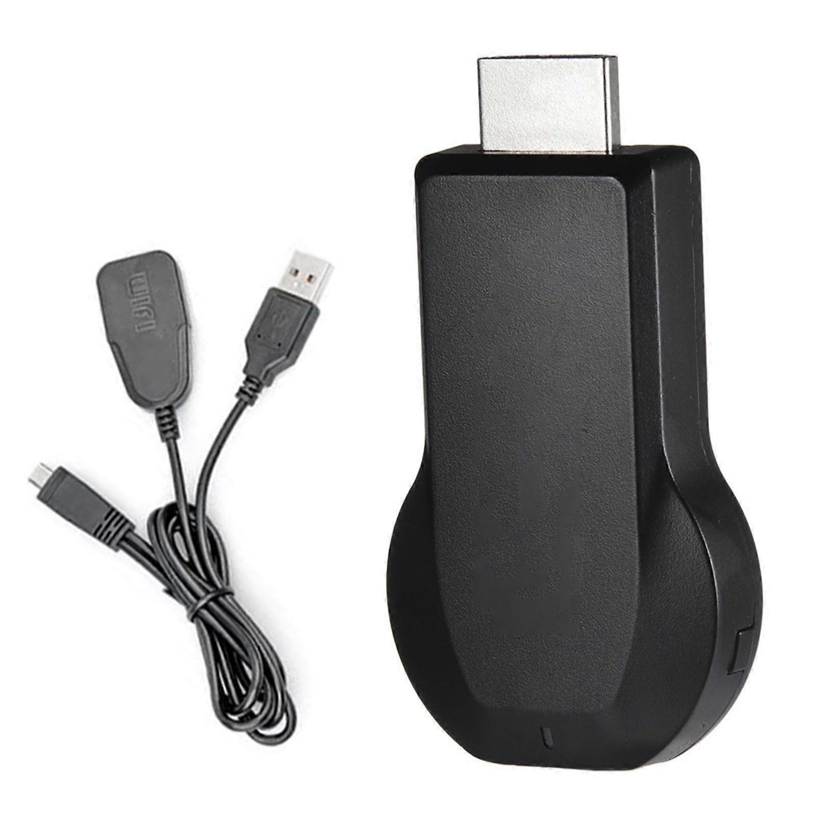 Tomfoto M2 HD108P Wireless Display Adapter Miracast WiFi Mobile Screen Mirroring Dongle TV Projector for IOS Android