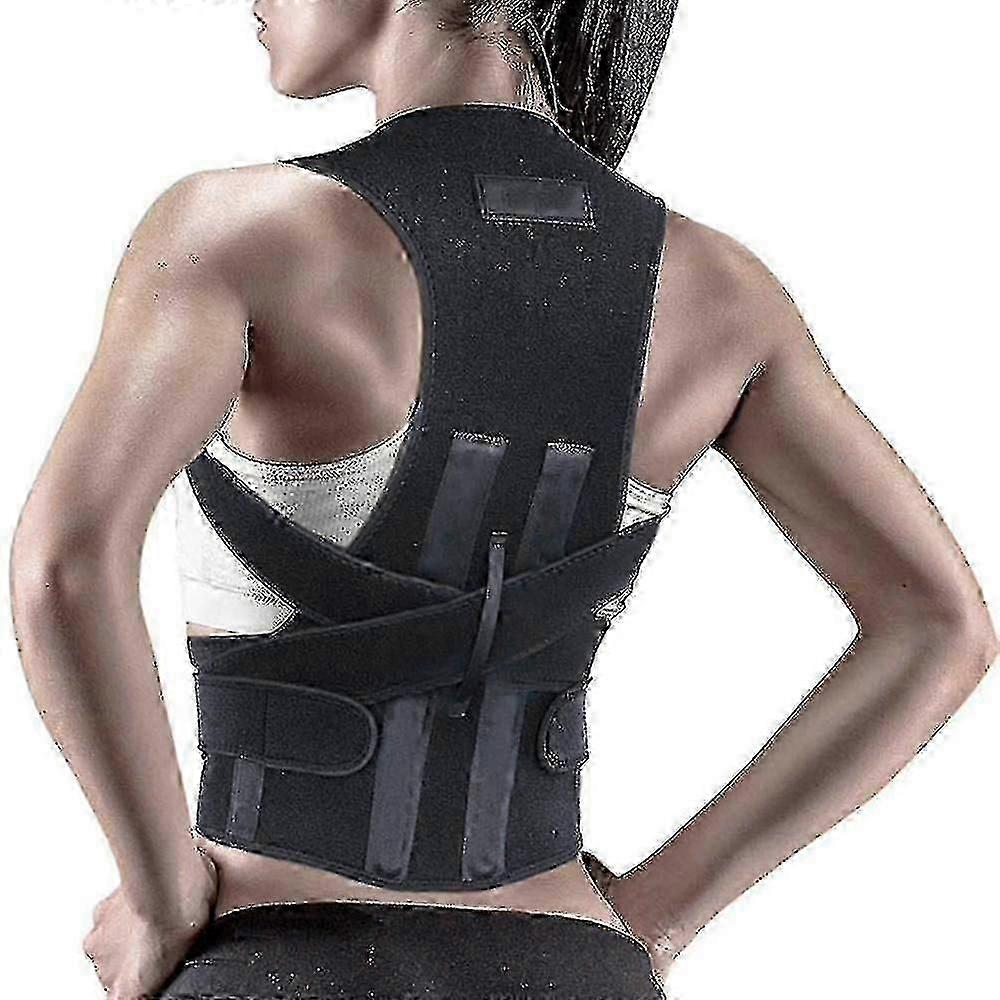 Correcteur de posture réglable, support dorsal, épaule, dos, correction de posture