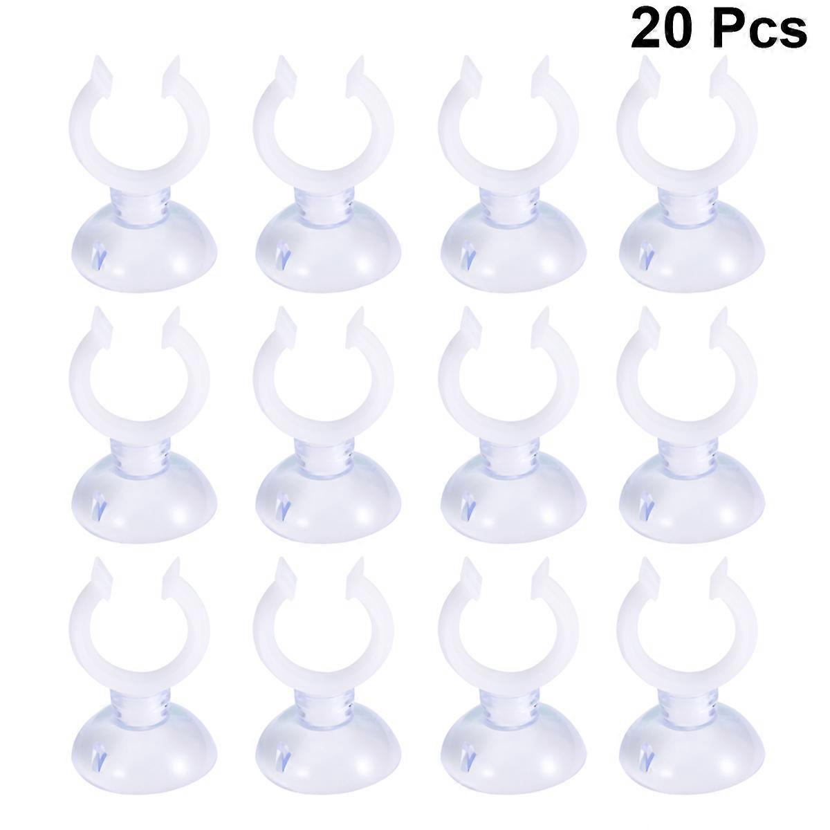 Underwater Clamps Fish Tank Suction Cup Clips 40Pcs Pack