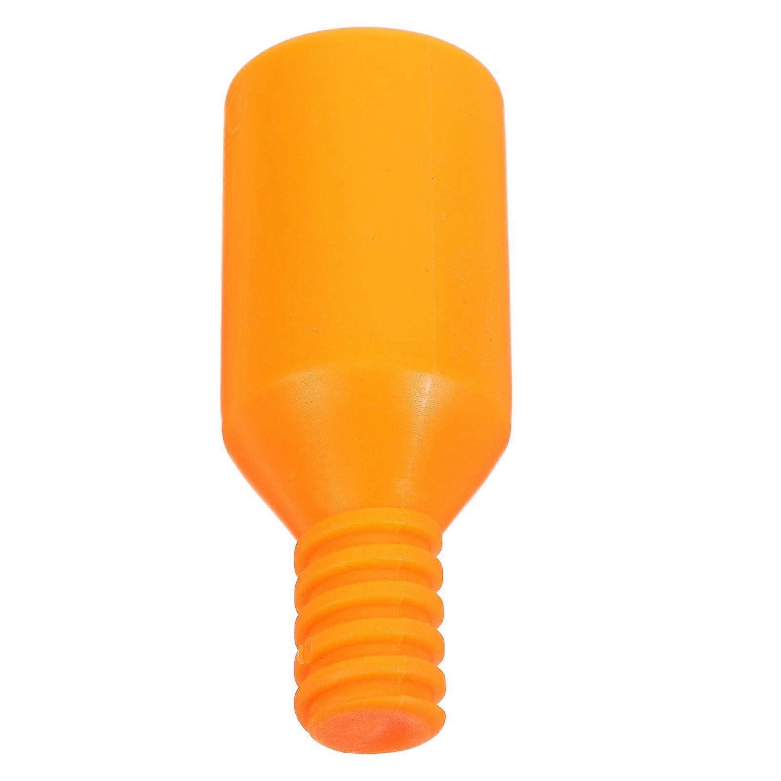 Orange Plastic Threaded Rod Connector Mop Handle Replacement 4Pcs