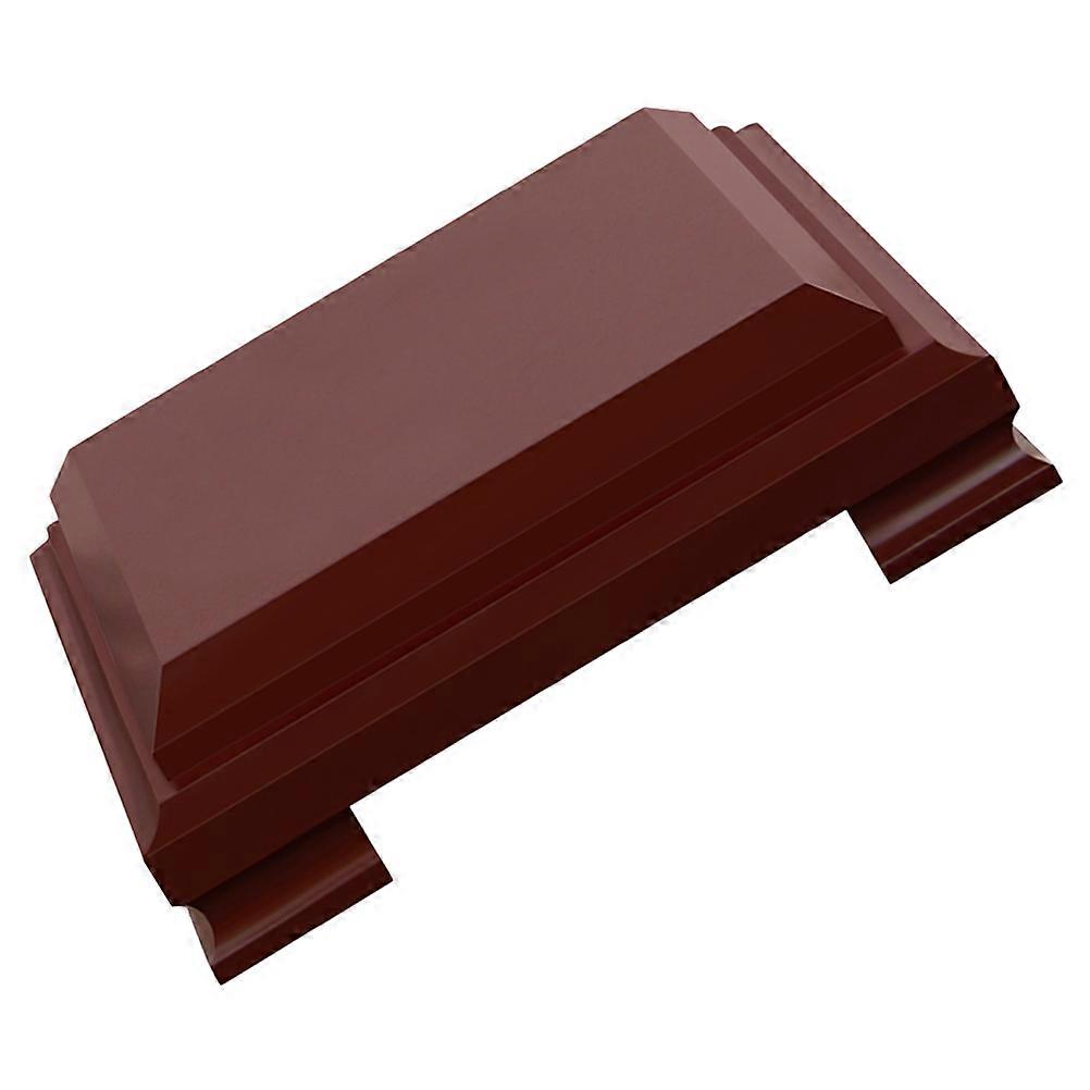 Wooden Display Stand for Decorative Use 2Pcs Square Vase Bases