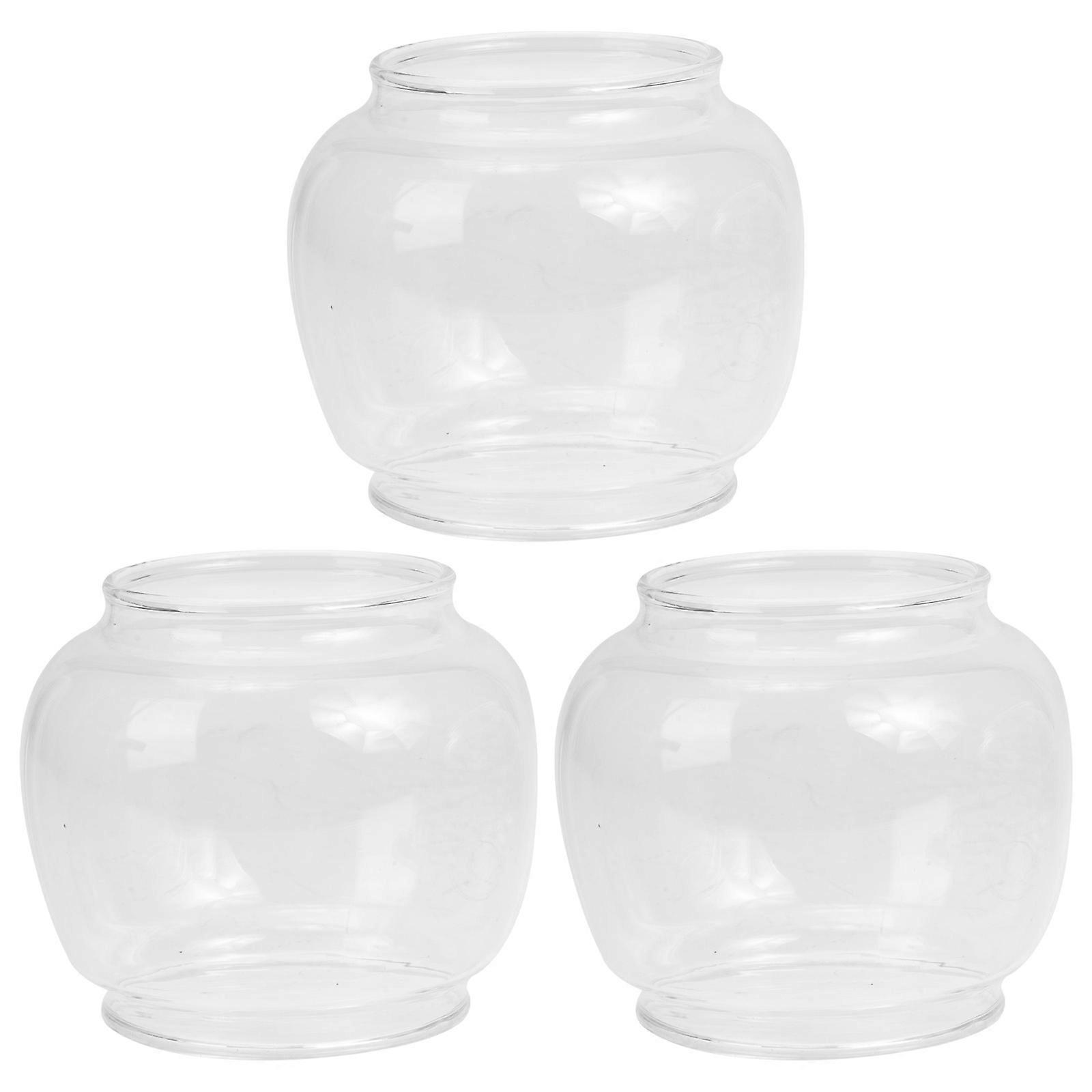 Retro Style Kerosene Lamp Covers Glass Lampshades for 6Pcs
