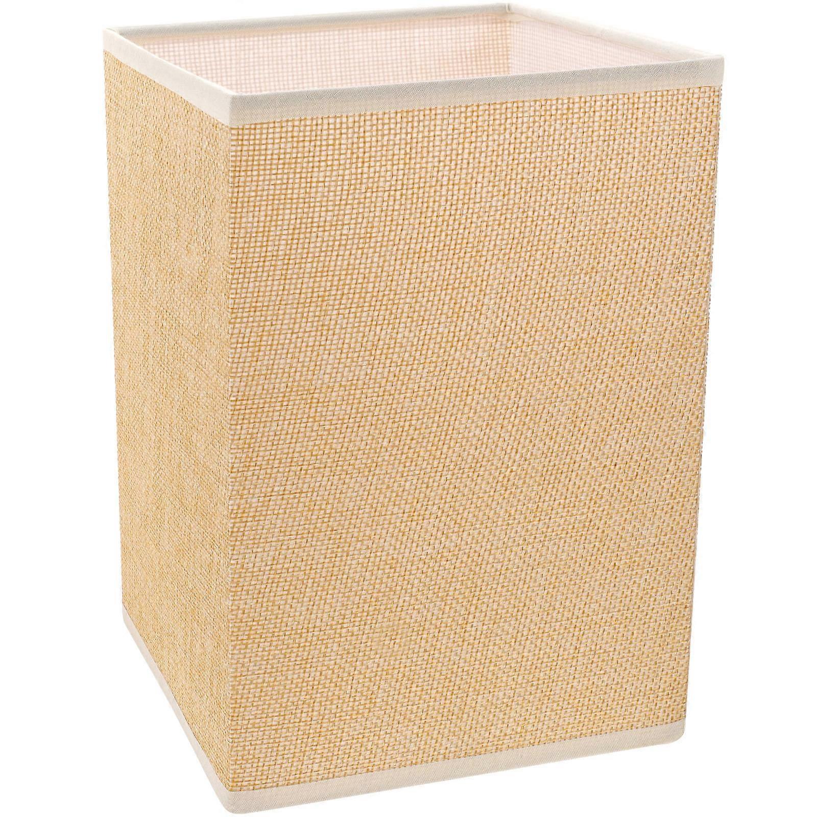 Square Lampshade Lamp Shades for Decor 2Pcs Light Yellow Fabric Table Lamp Shade