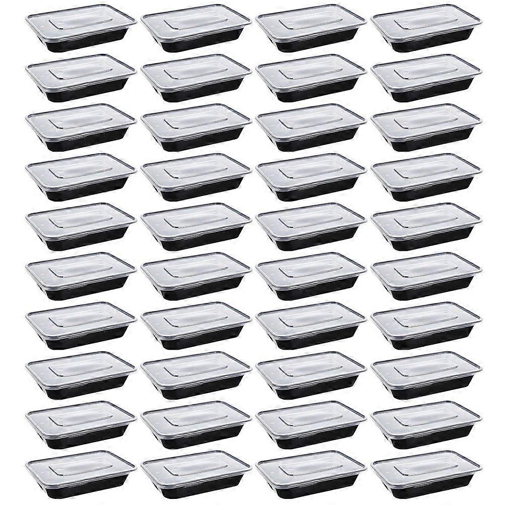 Chinese Takeout Storage Simple Style For Restaurant Use 16.8X11.5X3.5CM Preservation 50Set