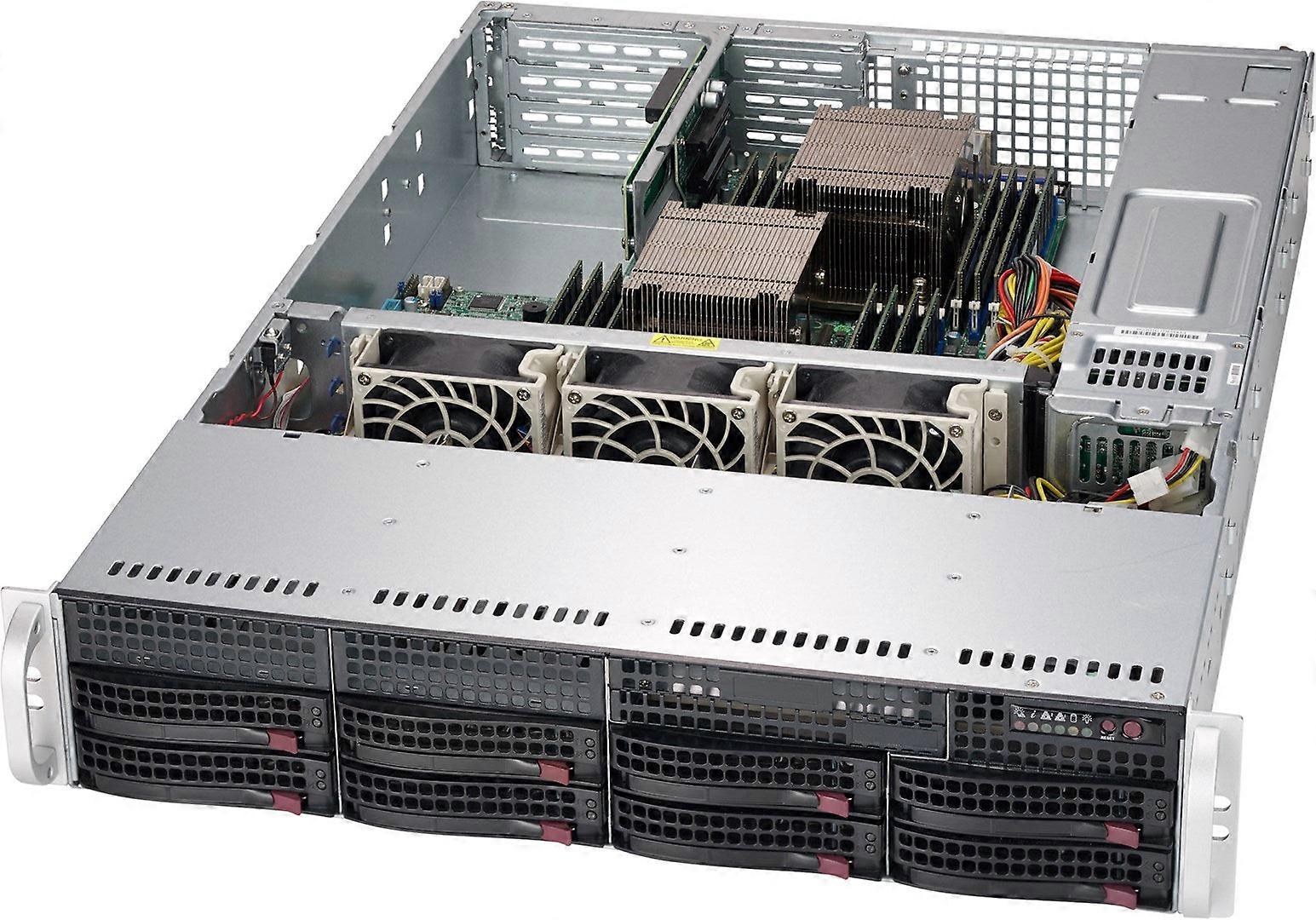 Supermicro 825tqc-r802wb Rack Noir 800 W