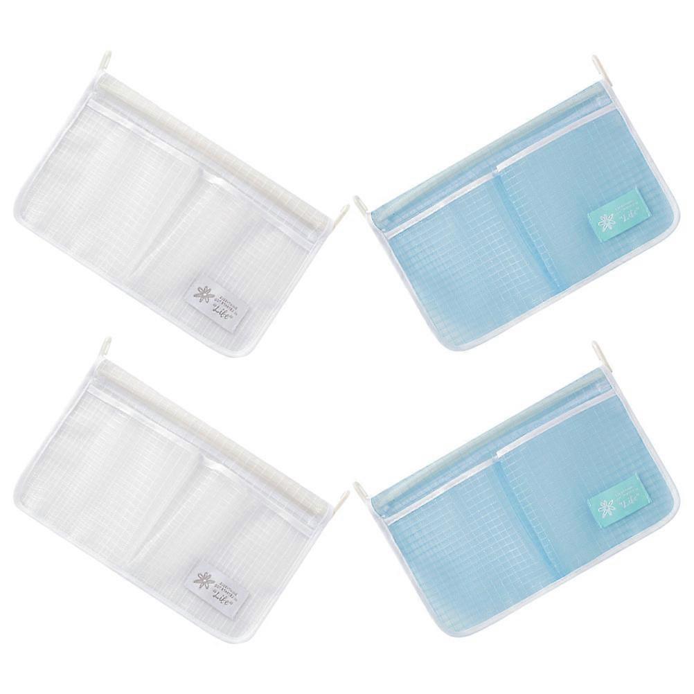 Hanging Refrigerator Storage Bag Mesh 16Pcs Dual-Compartment Organizer