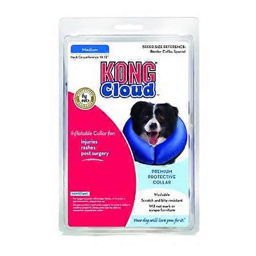 Kong KONG Inflatable E-Collar, Blue, 1 Each/Medium