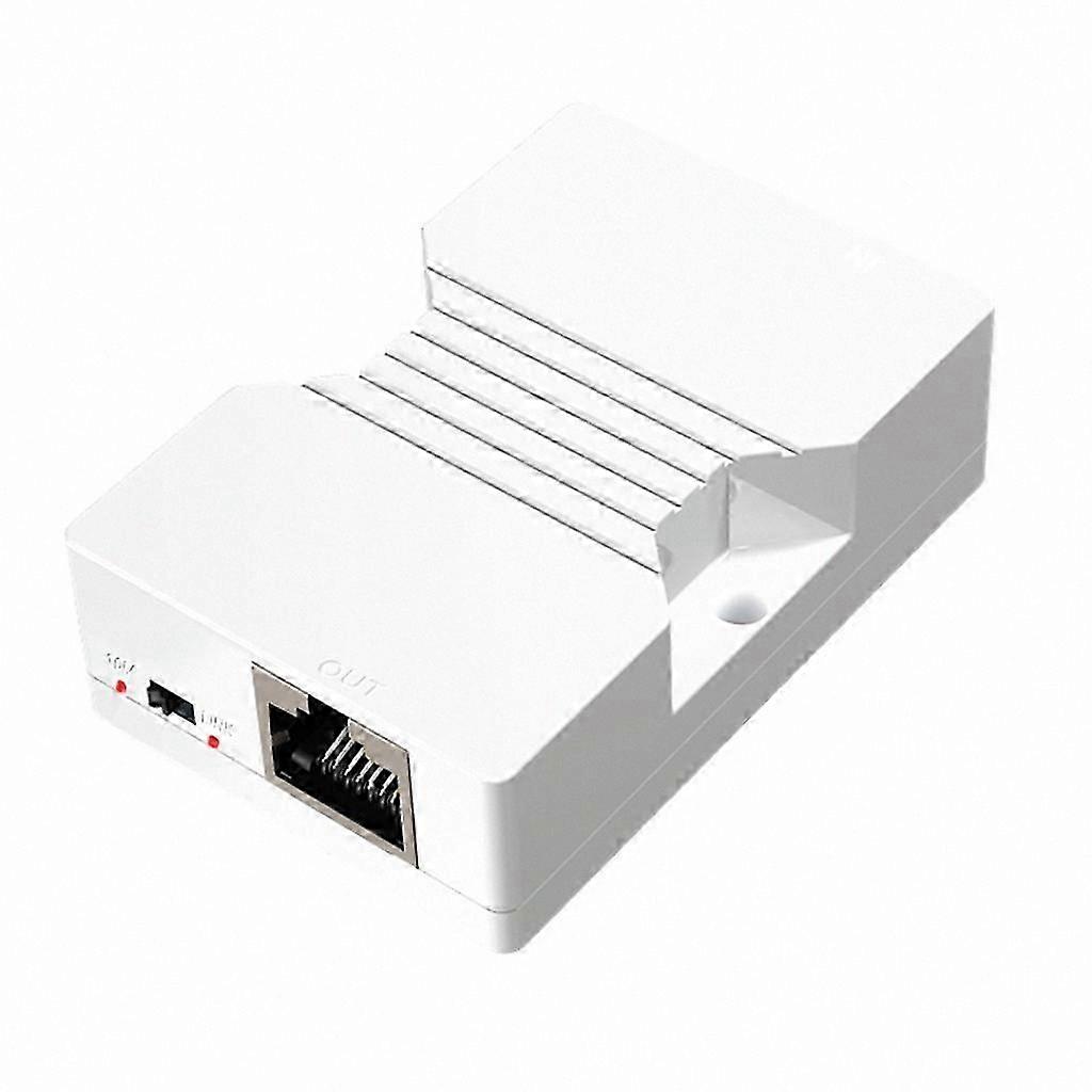 Ethernet Signal Repeater with 2 RJ45 Ports for Long-Distance Data Transmission up to 200 Meters Enhancement Amplifier Adapter