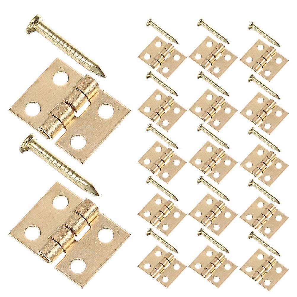 Hinges for Crafts Brass Hinges with Screws 150Sets