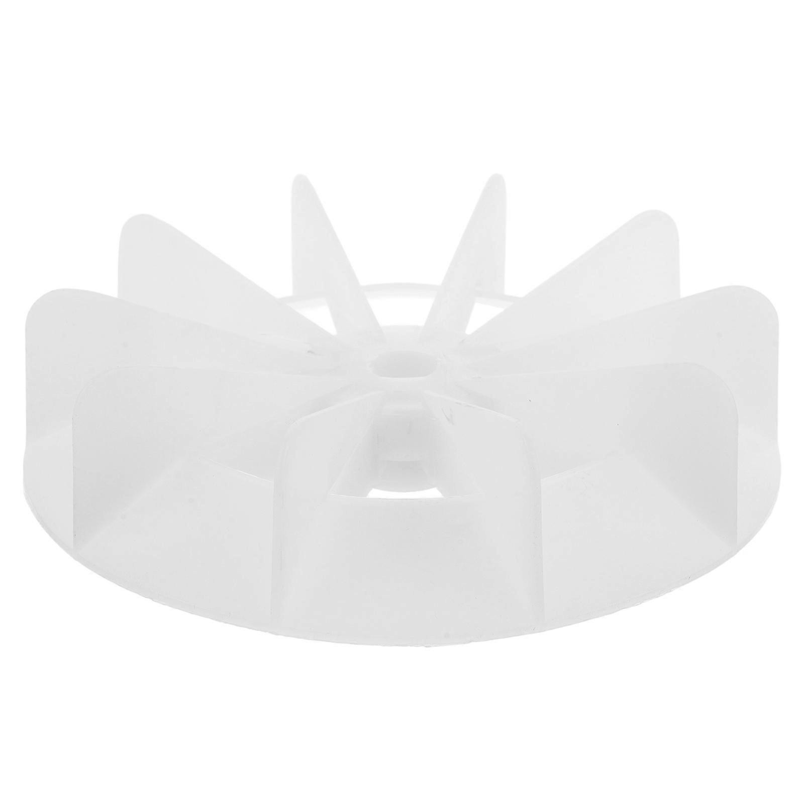 Small Air Compressor Fan Plastic for Replacement 4Pcs White Set