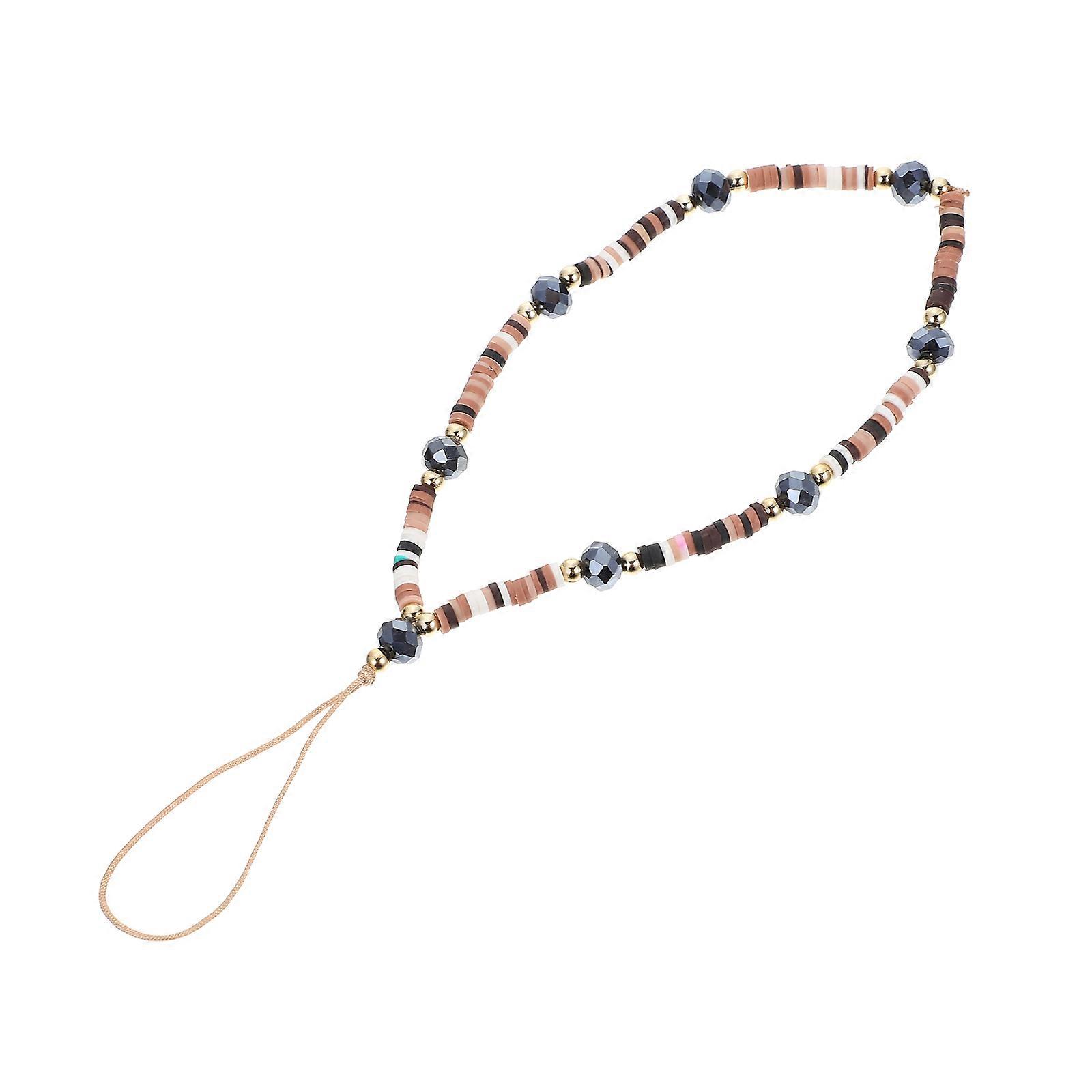 Phone Lanyard Practical Mobile Phone Hanging Chain for Hanging Use 3Pcs Coffee