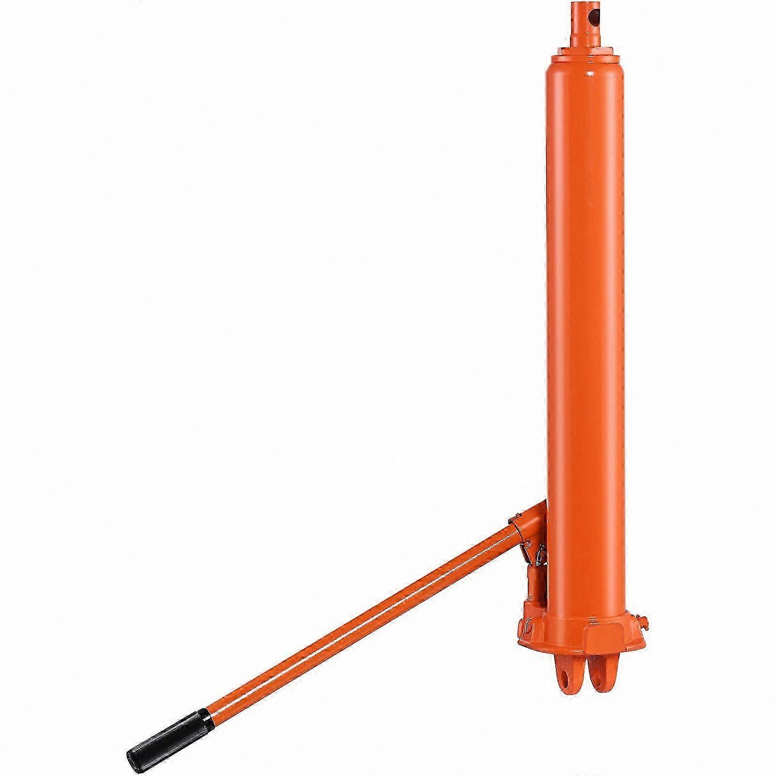 8 Ton Double Piston Hydraulic Cylinder with Clevis Base and Long Ram Design for Heavy-Duty Lifting Operations