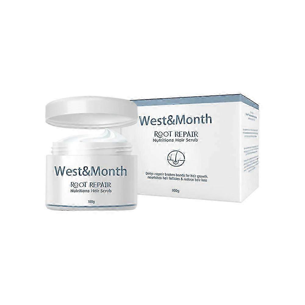 Exfoliating Hair Scrub Scalp Treatment Anti Itching Reduce Dandruff Improve Follicles Environment Deep Nourishing Greasy Removal