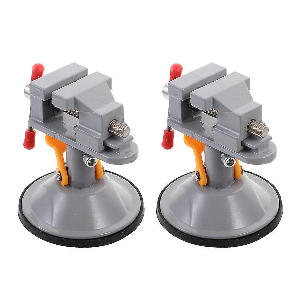 Table Vise for Woodworking with 4Pcs Heavy Duty Mini Clamp