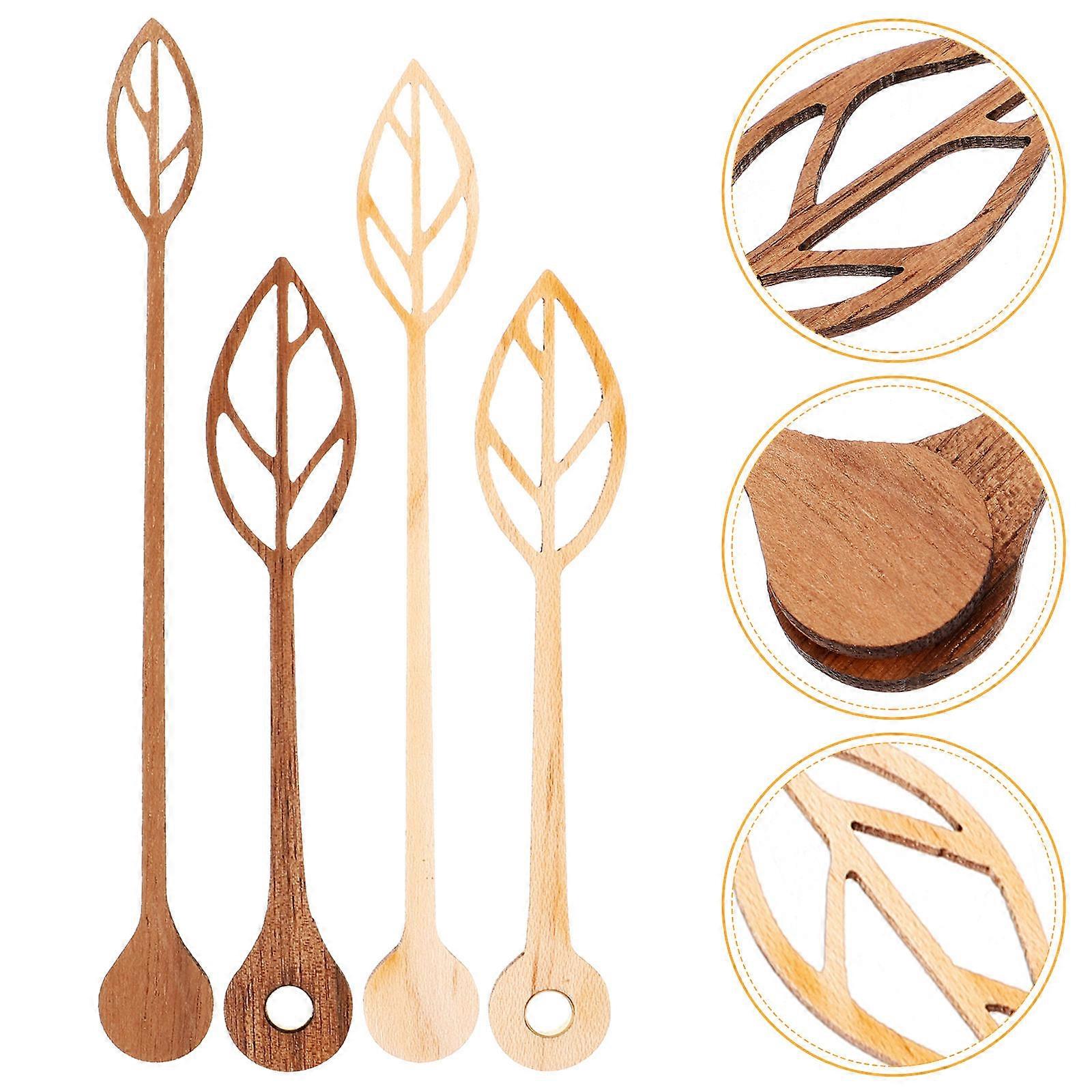 Elegant Clock Parts Wooden Wear-Resistant Clock Hands for 10Sets