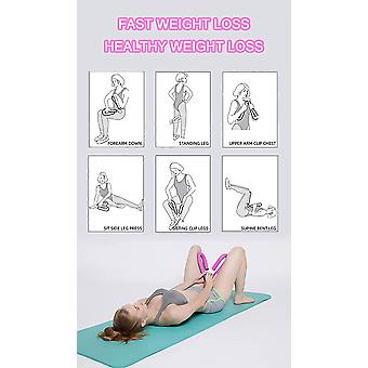 Thigh Master Con Display LED E Cinghia Yoga | Attrezzo Per Allenamento Interno Coscia E Pavimento Pelvico, Perfetto Per Donne Post Parto E Fitness A Casa, Rosa
