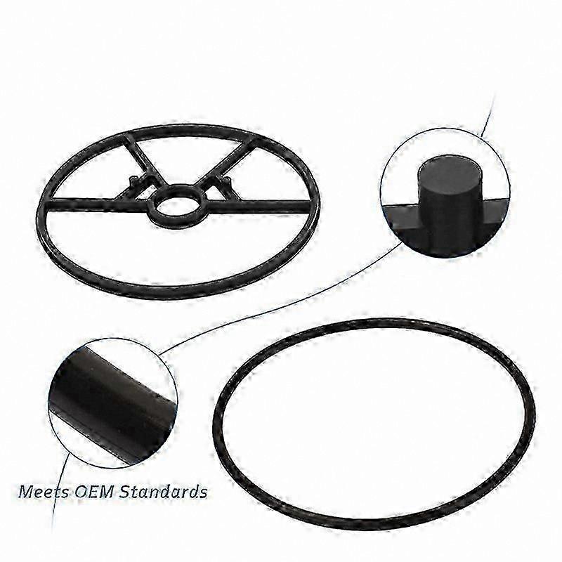 Multi-Port Valve Rebuild Kit with O-Ring and Gasket for Pool Equipment Maintenance