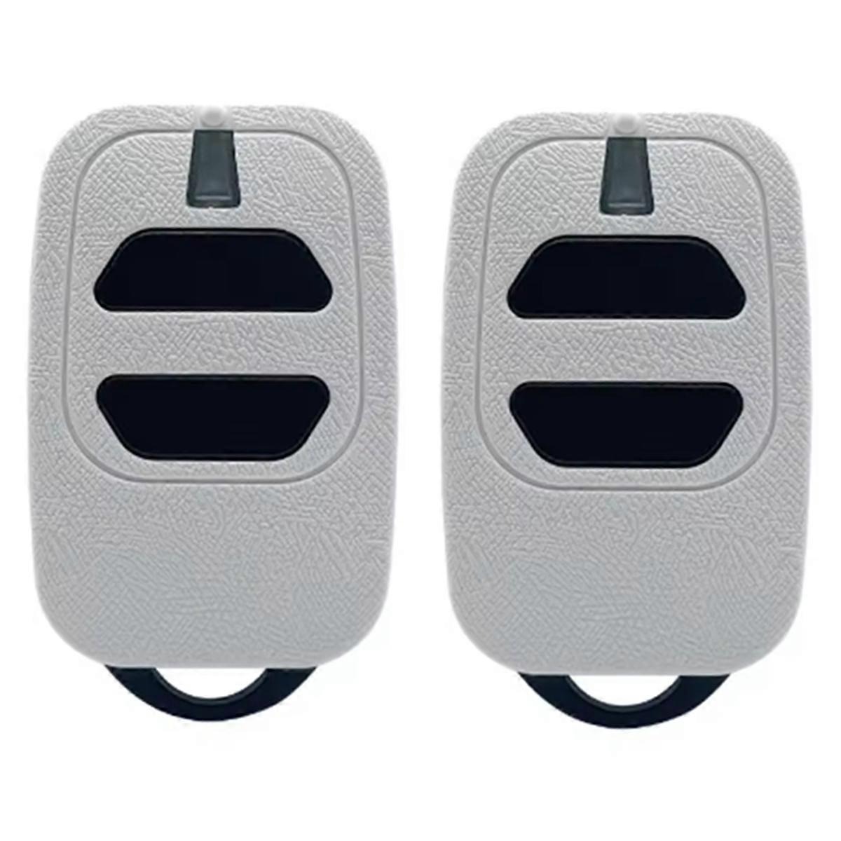 2Pcs 2-Key Garage Door Remote Control 433.92MHz Rolling Code for 