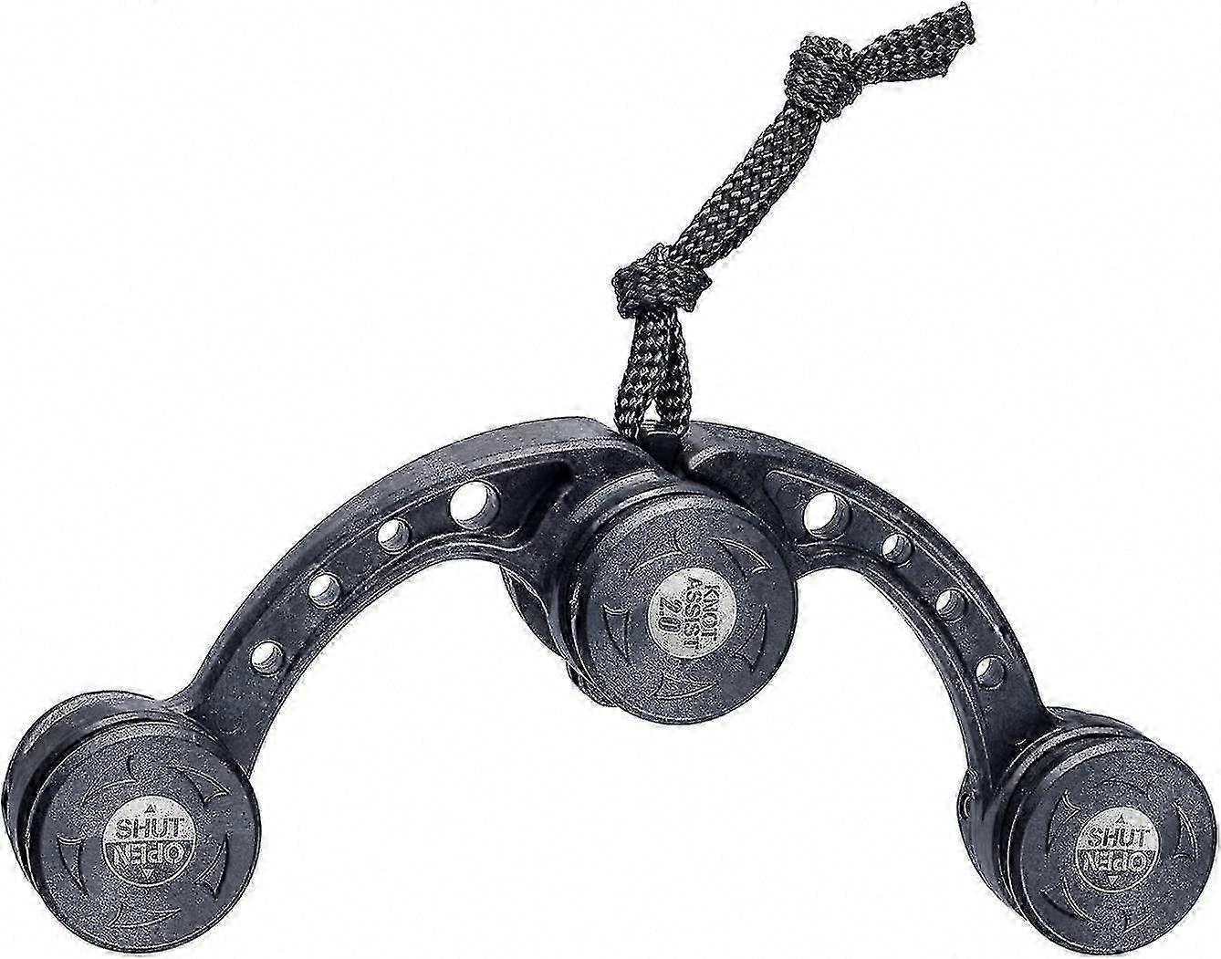 Knot Assist 2.0 FG P.E Line-til-forfangsforbindelse, sort til fiskeri