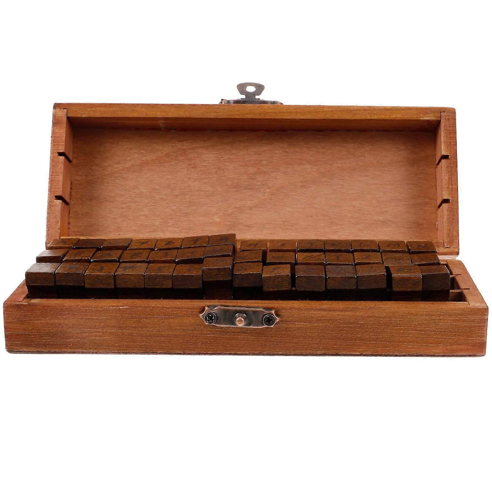 Wooden Scrapbooking Stamps Set For Crafters And Art Enthusiasts 3 Sets Of Classic Design Stamps 42Pcs Each Box