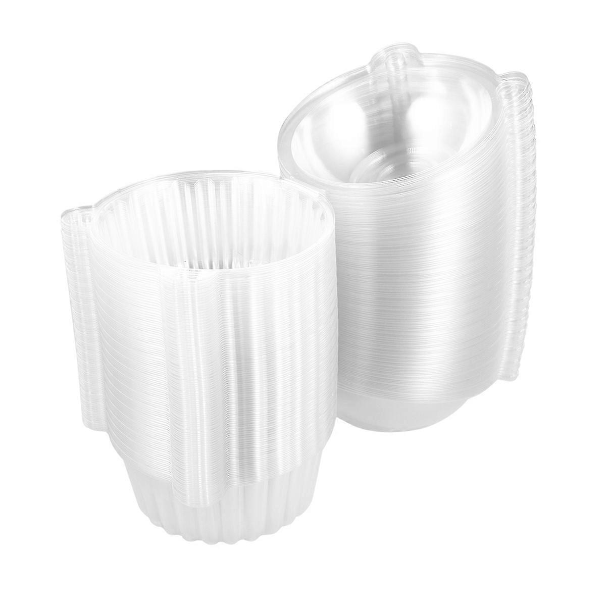Plastic Cake Boxes with Dome Lid Owl Style for Cake Display 1Set