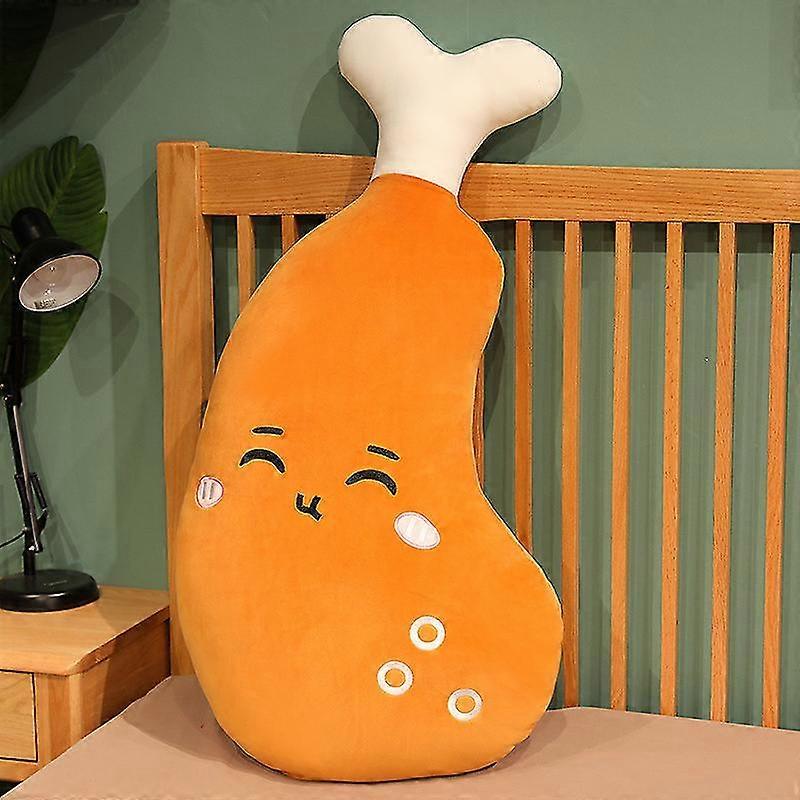 Pillow Plush Toy Large Chicken Leg Funny Doll Sleeping Pillow Cushion 25-26