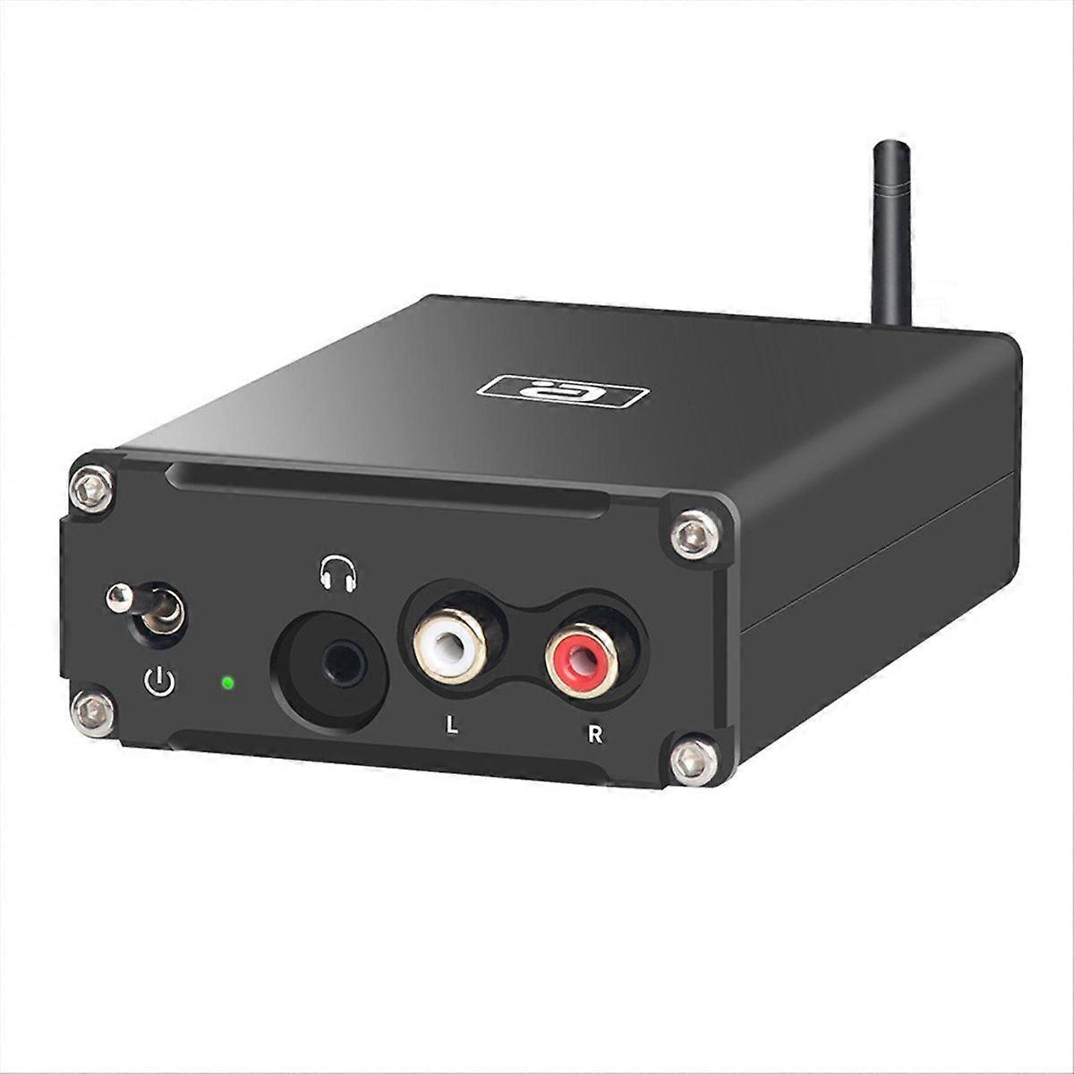 DA585 Bluetooth 5.4 Receiver QCC3084 ESS9039Q2M USB Sound Card LDAC HD AUX Output EU Plug