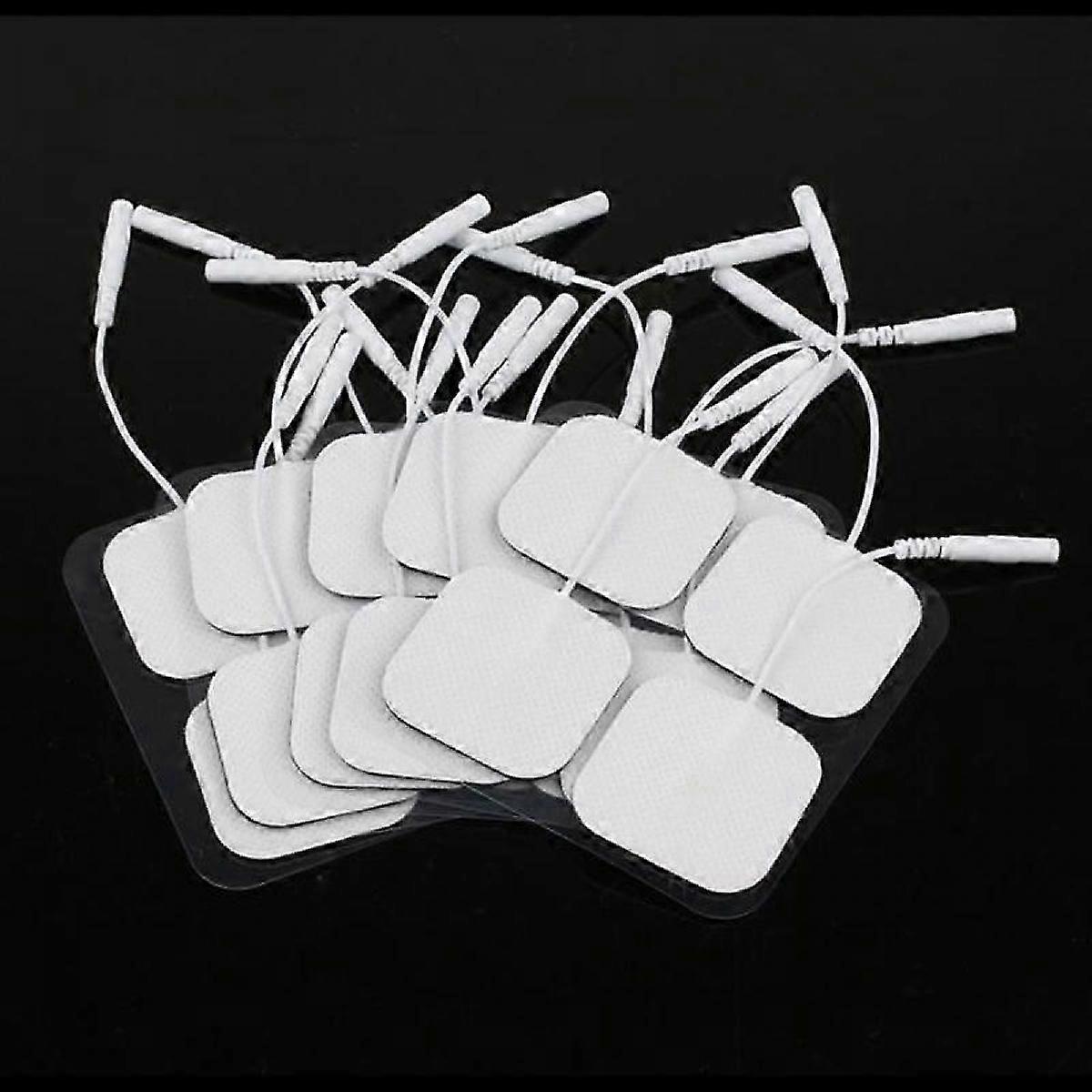 20pcs Replacement Mats for Tens Units Massagers Electrode Pads 4cmx4cm