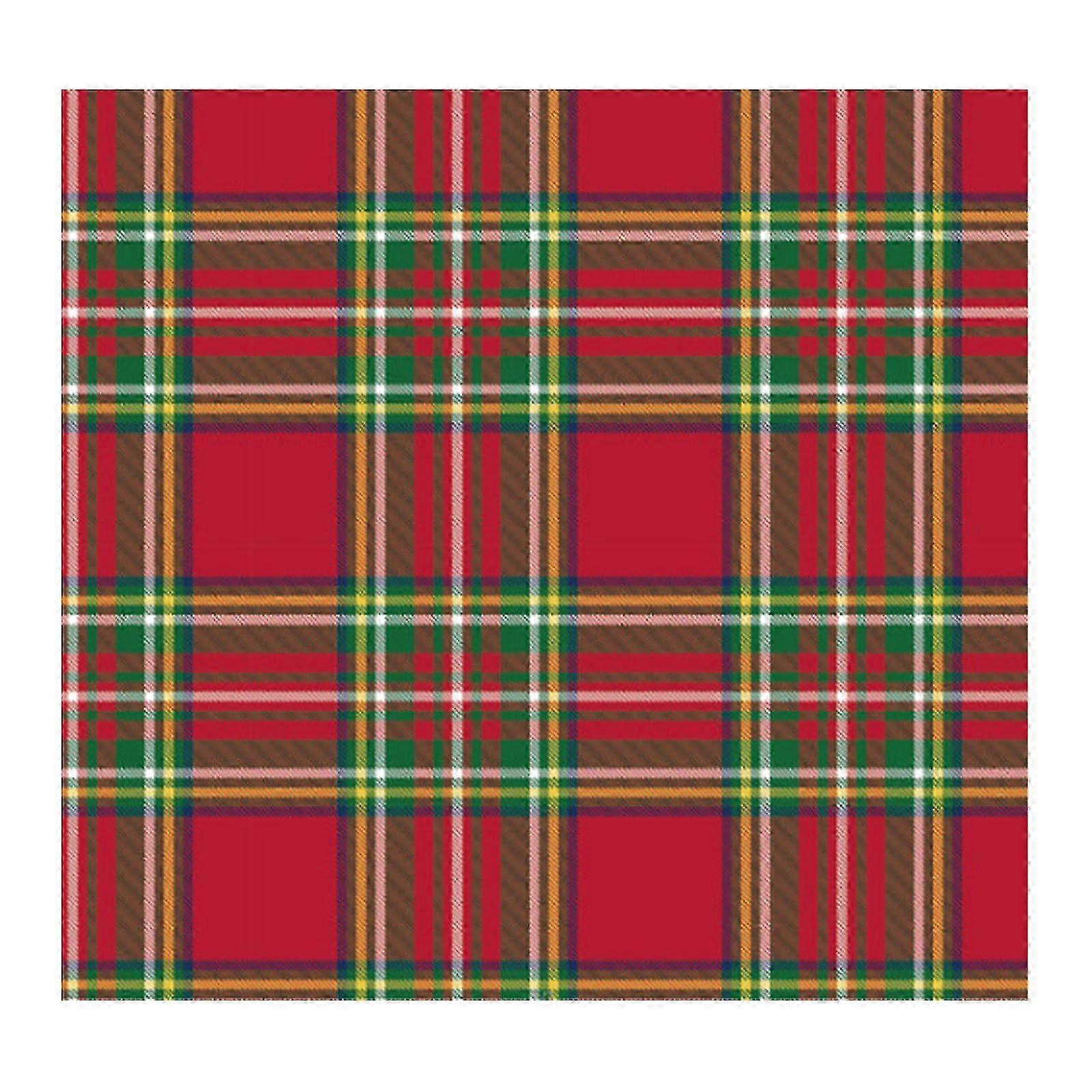 Julklappspapper Alla hjärtans dag födelsedagspresentpapper Rutig presentask presentpapper 25-26