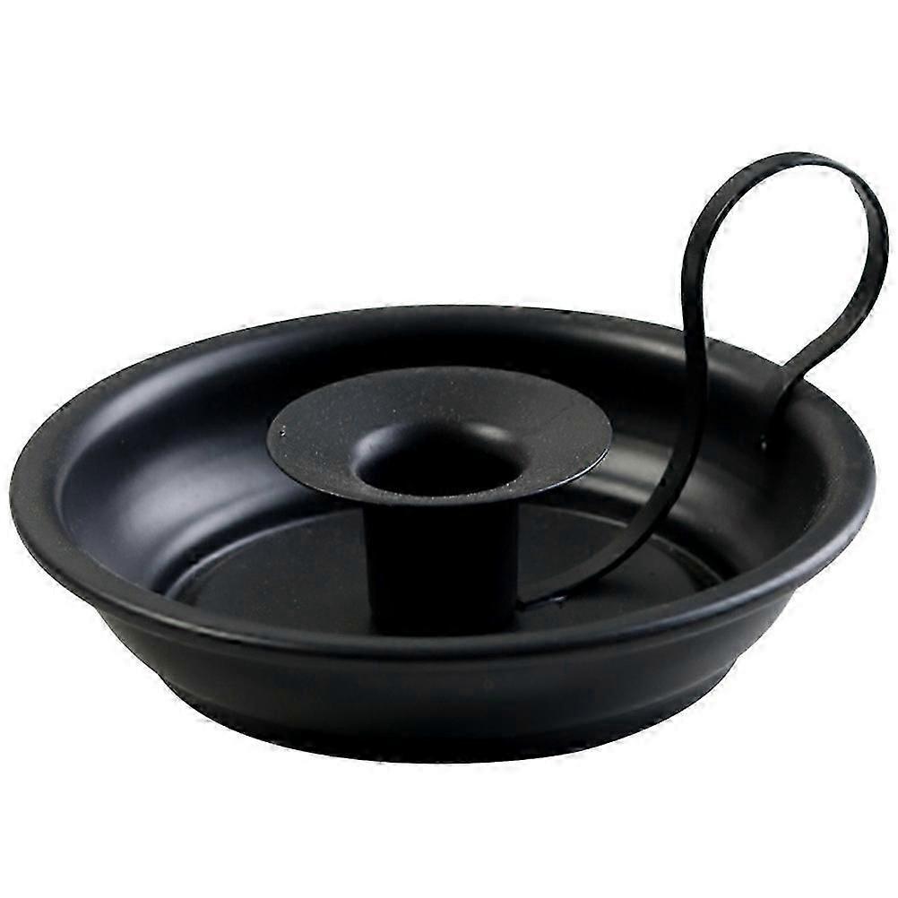 Retro Style Candle Holder Handheld Dinner Table Decor