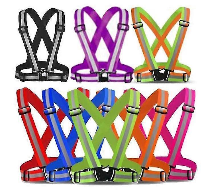 Vest With Reflector - Practical Durable Blue Blue