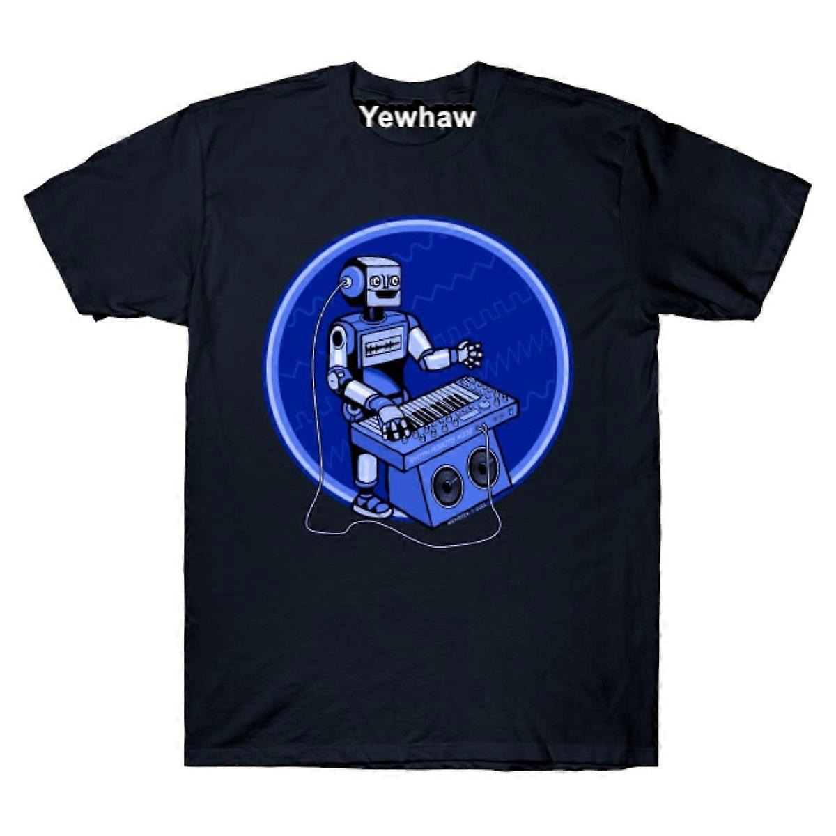 Synth Musician Robot playing Synthesizer T-shirt
