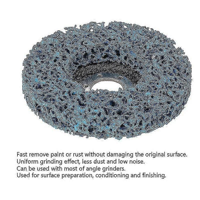 5 Pcs 125Mm Cleaning Bar Grinding Wheels For Paint Rust