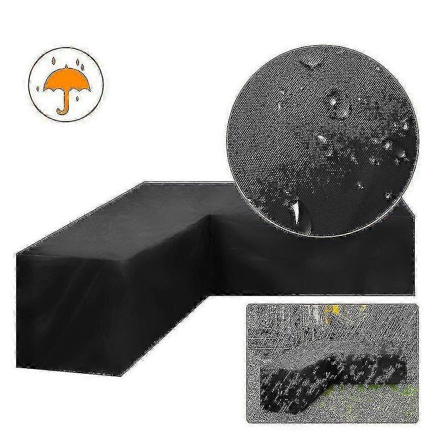 Wasserdichte Ecksofa-Abdeckung für Gartenmöbel-Sets