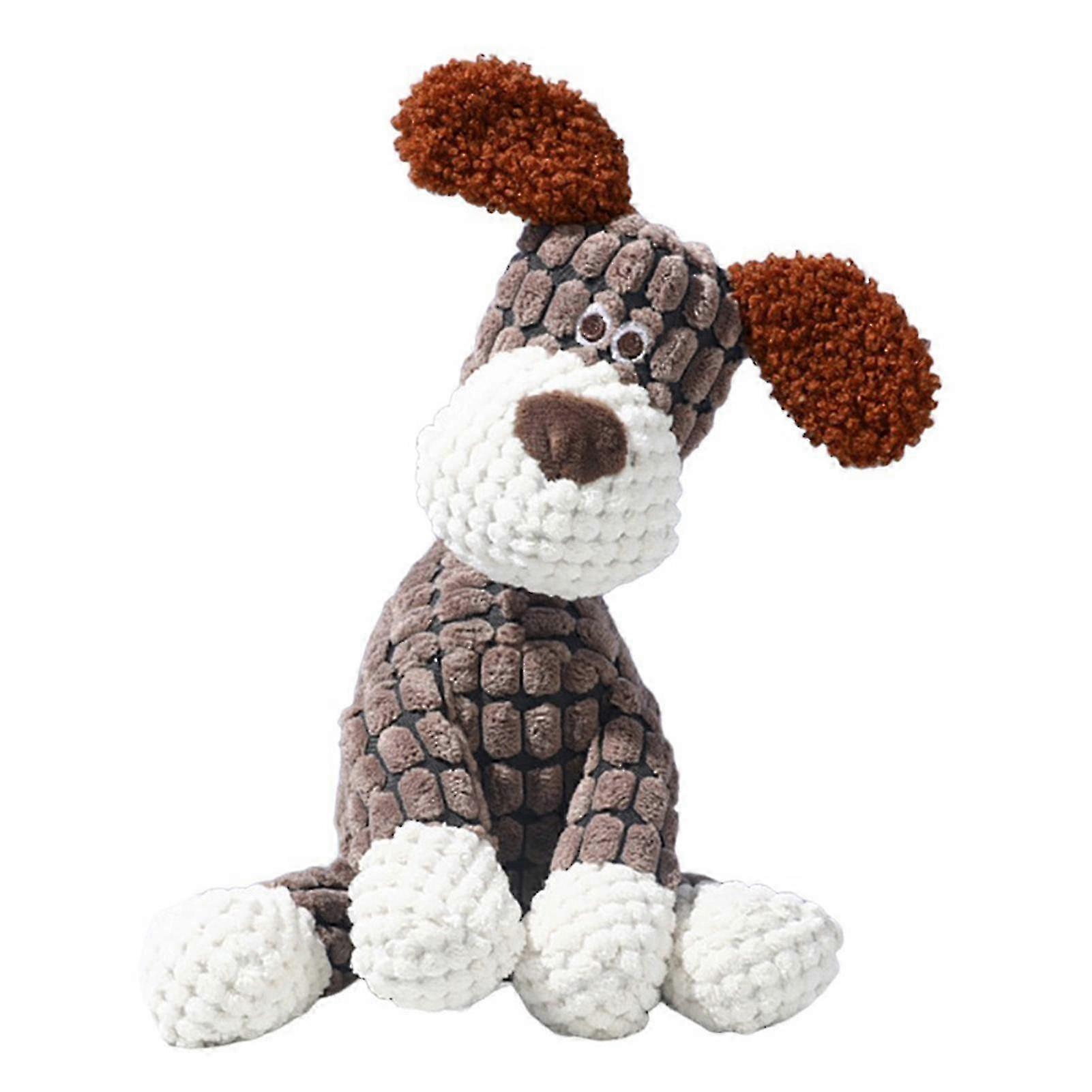 Whiskerspot Donkey Dog Toy, Squeaky Plush Dog Toy, Durable Calming Chew Toy for Teething, Interactive Dog Toys