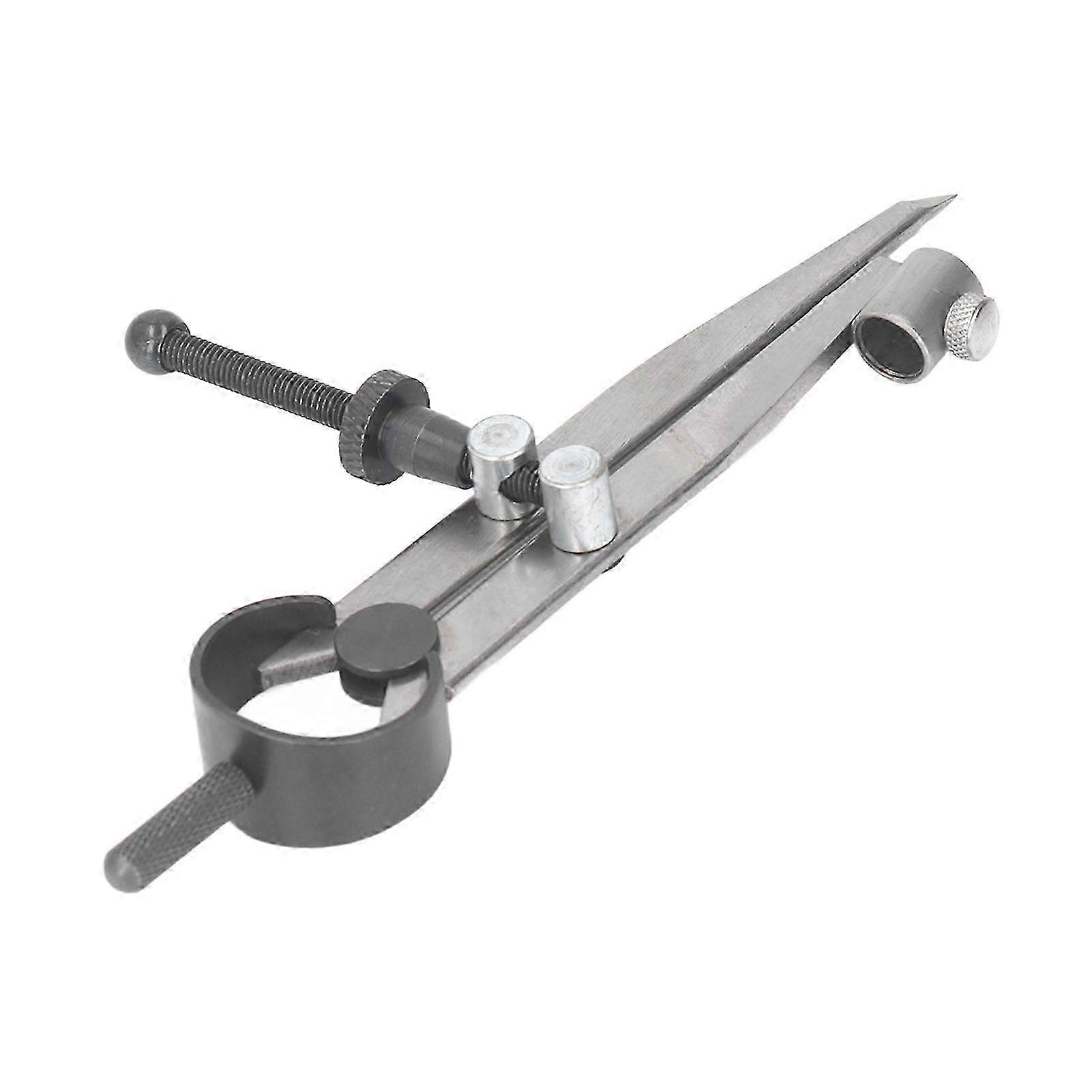 Multipurpose Scribing Tool - Flat Leg Caliper for Woodworking, Geometry, and DIY Projects