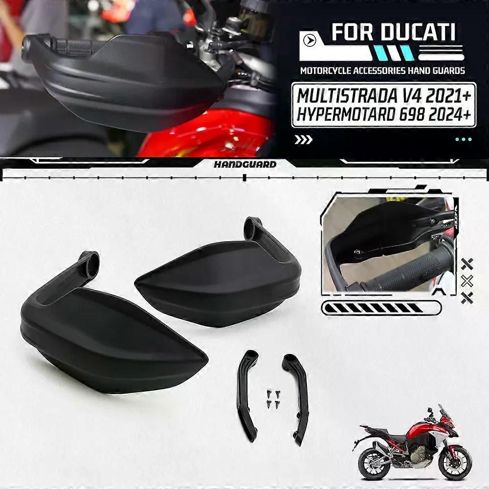 For DUCATI Multistrada V4 V4S 2022-2025 Hypermotard 698 Hand Guard Motorcycle Handguards Handlebar Guards 2022 2023 2024