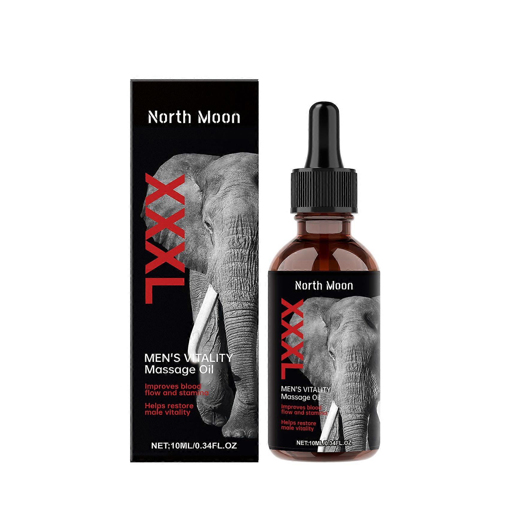 North Moon Men's Massage Oil - Gentle Formula