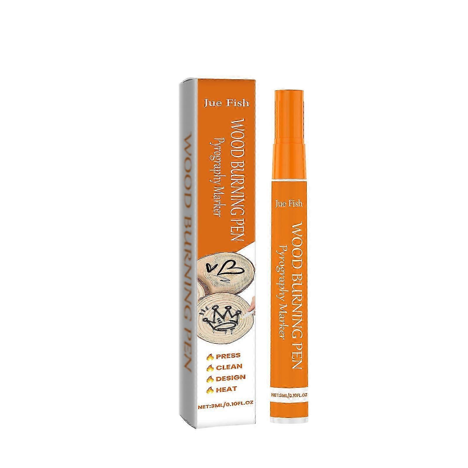 Wood Burning Marker Pen for DIY Art - Easy, Vibrant, Perfect for Beginners