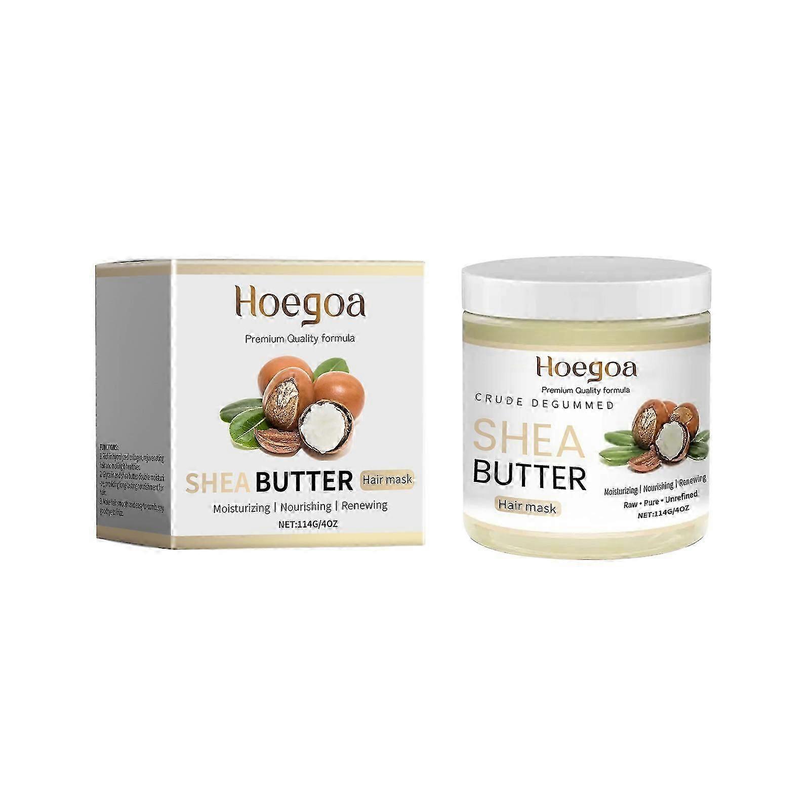 Máscara de Cuidados com o Cabelo Hidratante com Manteiga de Karité Hidrata o Cabelo, Melhora o Cabelo Seco e Suaviza a Máscara de Cuidados com o Cabelo