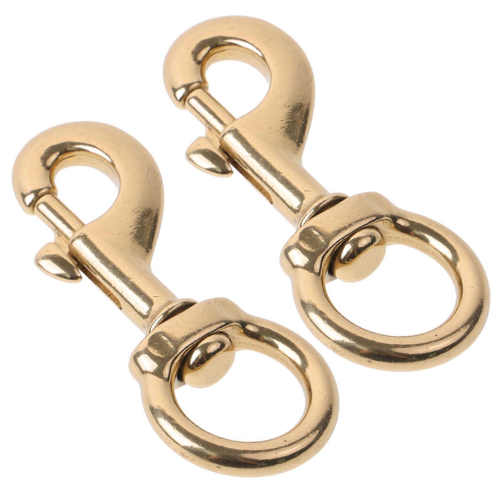 2 Pcs Flagpole Buckle Clip Clips Attachment Mounting Hook Banner Flags Fixing Supply