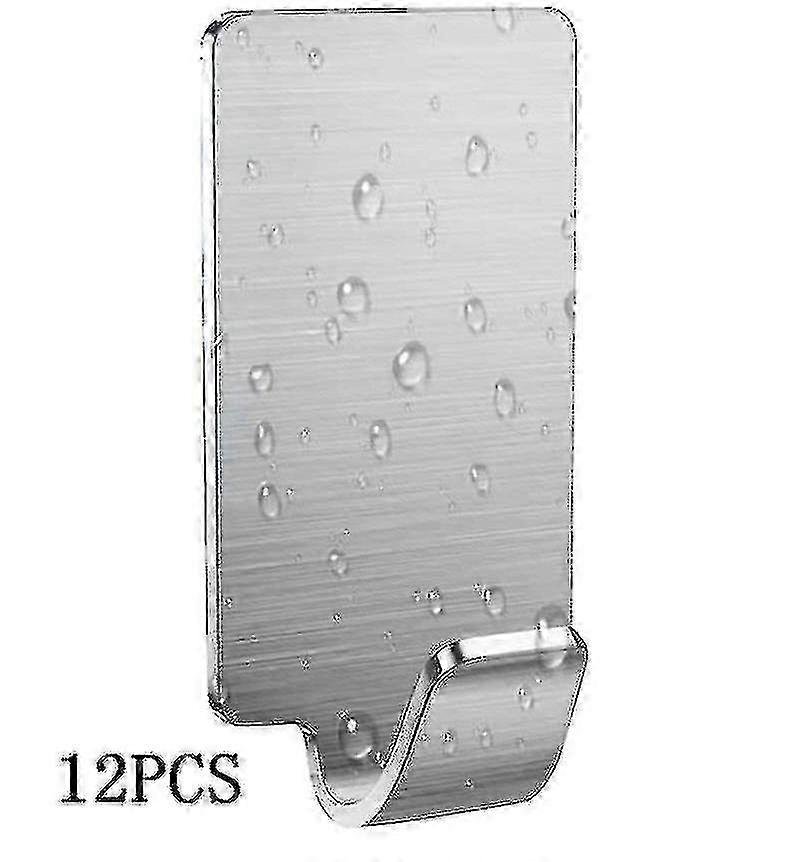 12pcs Hooks Less -, Towel Hooks Clothes Hooks Hooks